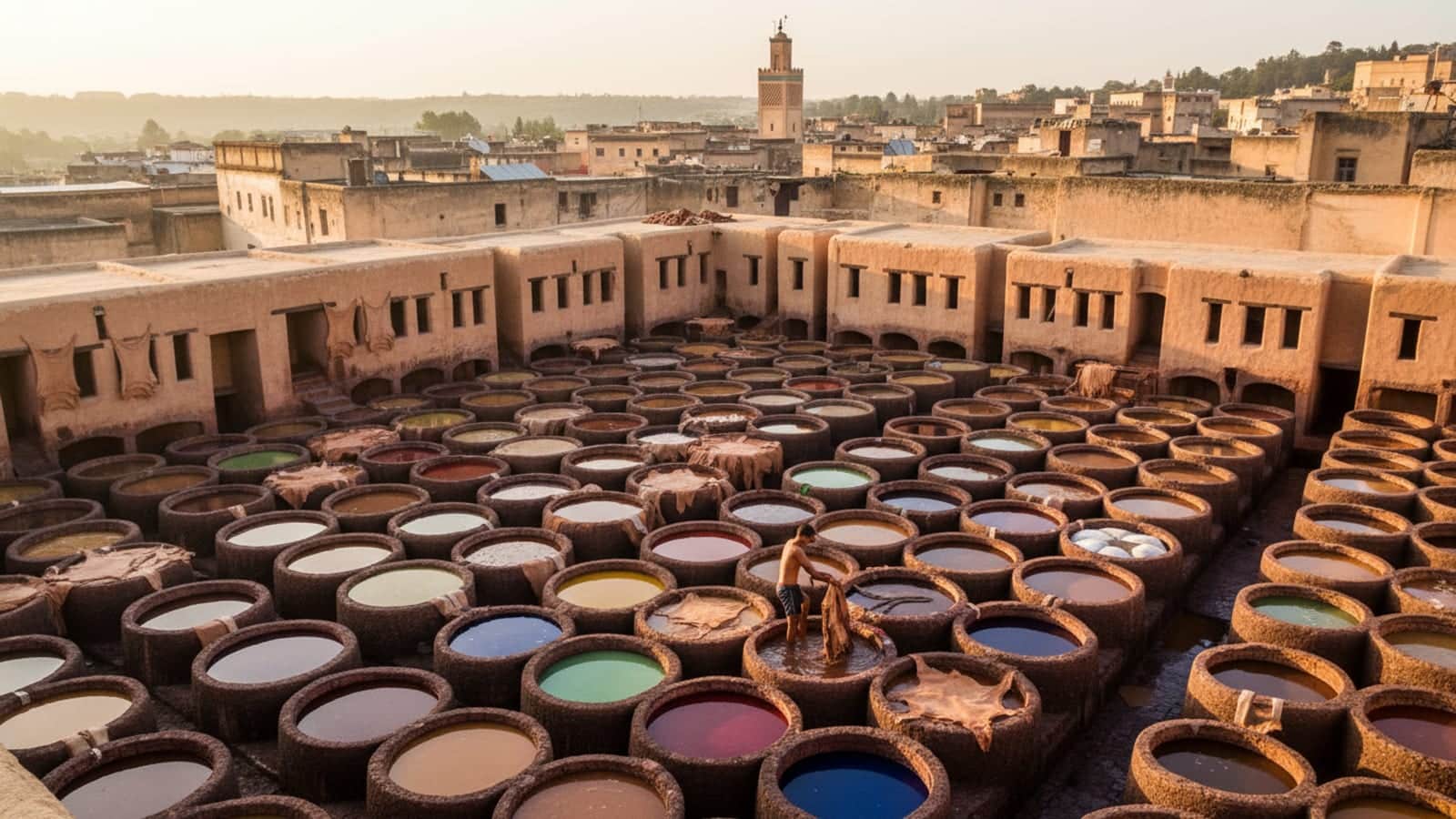 The Tanner's Hands — A Fes Leather & Medina Craft Tour